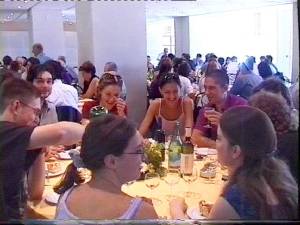 Orchestra Members - fun at lunch b